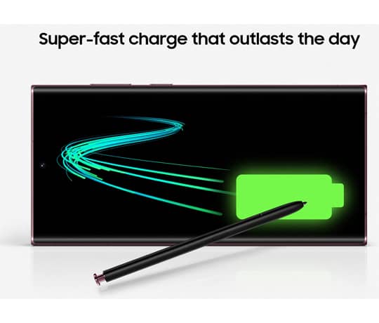 Stærkt batteri – Med Galaxy S22 Ultra er tiden på din side