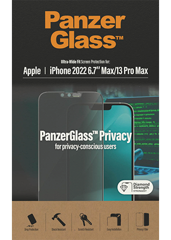 PanzerGlass iPhone 14 Plus / 13 Pro Max UWF Privacy