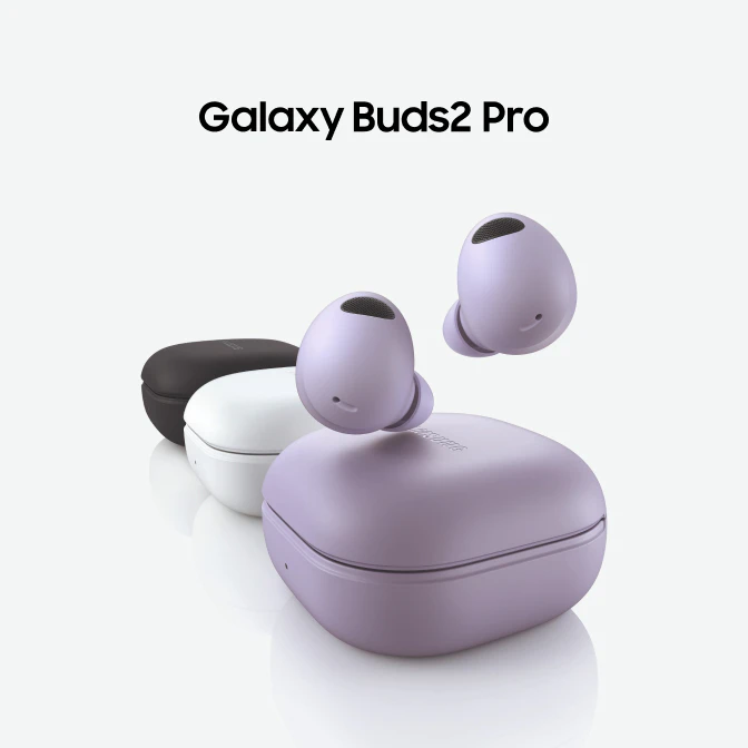 Galaxy Buds2 Pro giver dig suveræn lyd og fuldender din stil