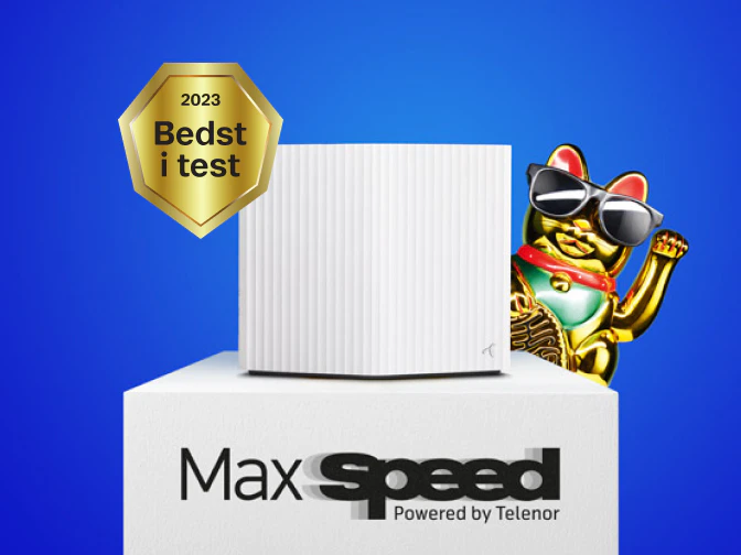 Sæt MaxSpeed på dit internet