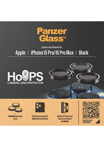 PanzerGlass Camera Rings iPhone 15 Pro / 15Pro Max