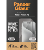 PanzerGlass iPhone 15 Pro UWF