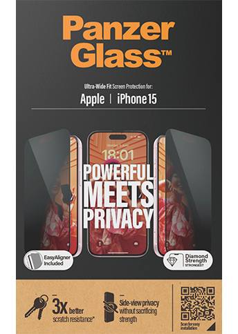 PanzerGlass  iPhone 15 UWF Privacy