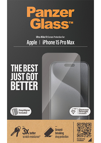 PanzerGlass iPhone 15 Pro Max UWF