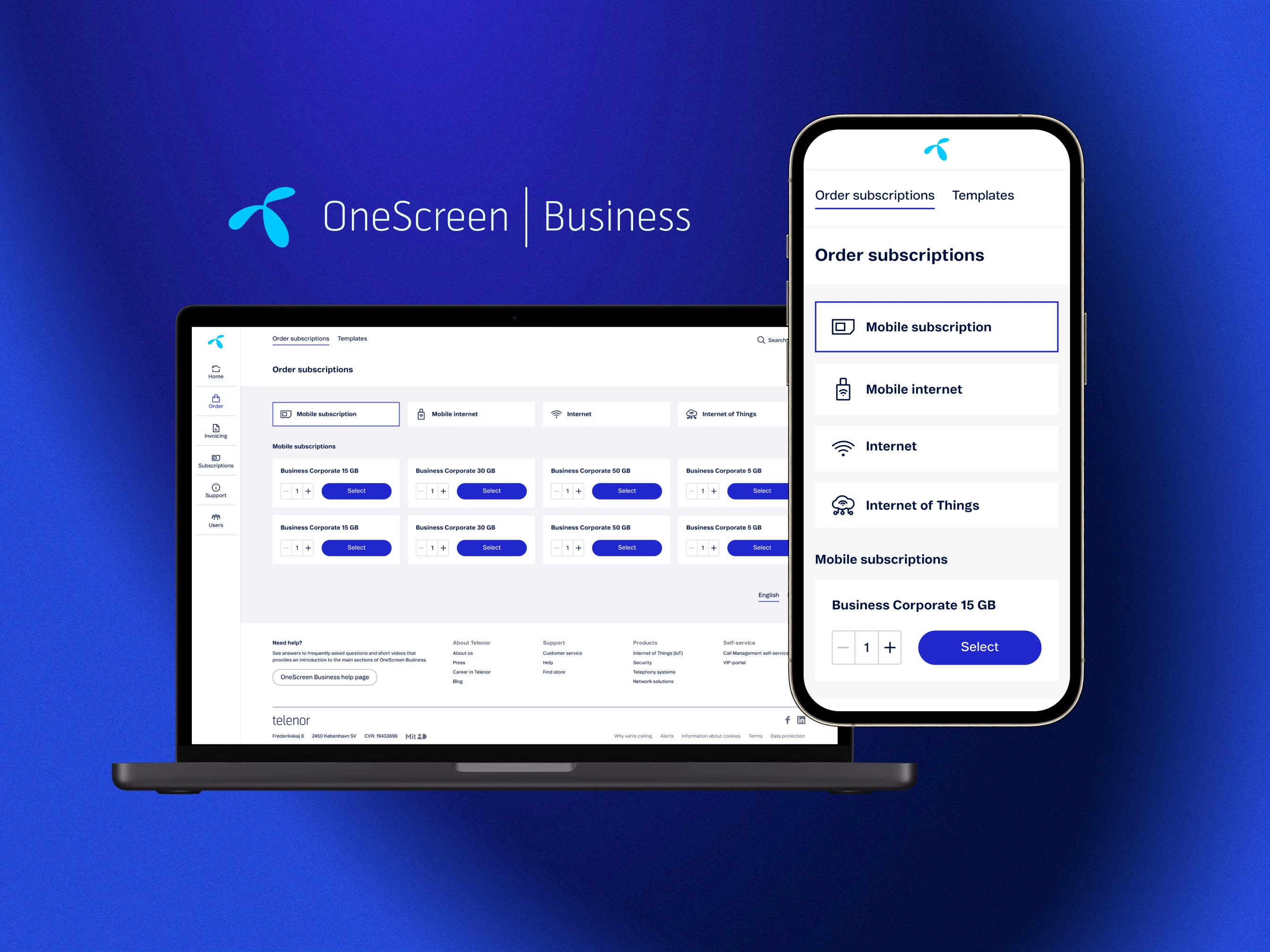 OneScreen Business: Daglig administration