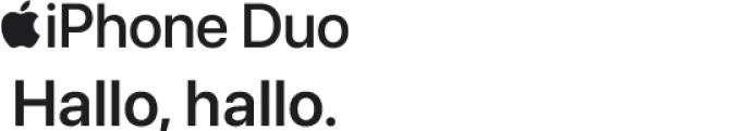 Logo iPhone Duo
